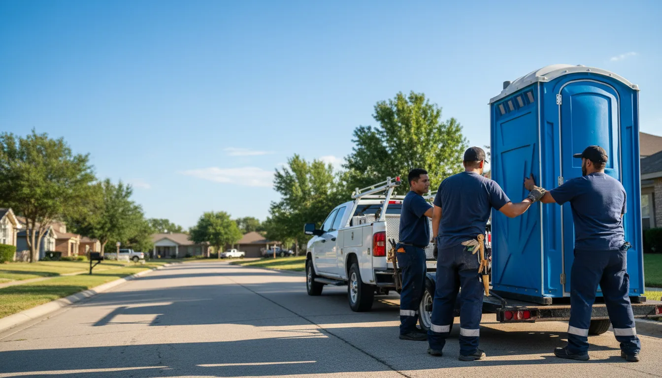 Portable Toilet Rental in Fort Mckavett, TX near me